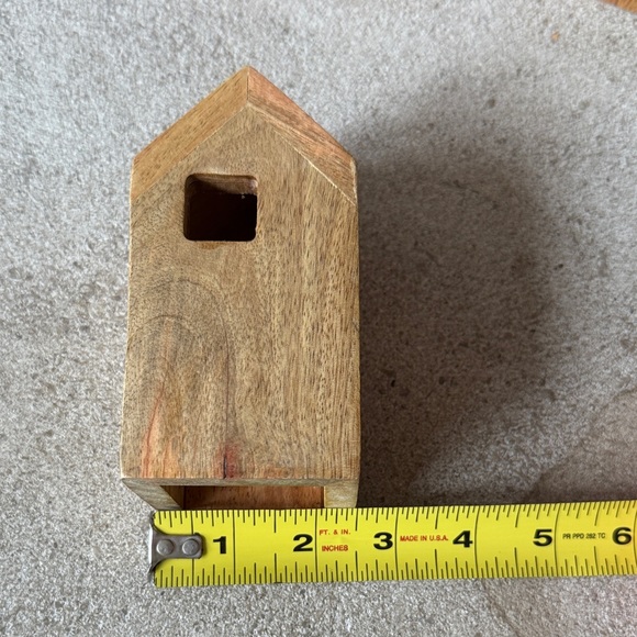 Hearth & Hand Wooden House Decor Set - Natural Brown - Picture 2 of 6